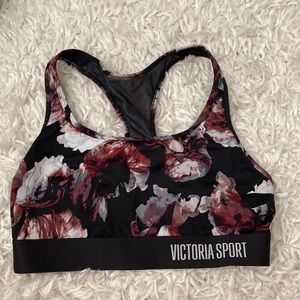 Victoria Sport Sports Bra. Size Small. Floral Pattern